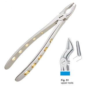 Pinzas Manuales Reutilizables de Acero Inoxidable para Raíces Superiores, Instrumentos Quirúrgicos al por Mayor para Laboratorio Dental de Ortodoncia Shuja Surgico - Product Image 5