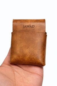 Vintage Stitchless Genuine Leather <b>Wallet</b> Minimalist Slim Card Holder <b>RFID</b> <b>Blocking</b> No Seam Men Small <b>Wallet</b> SLW-0011 - Product Image 2