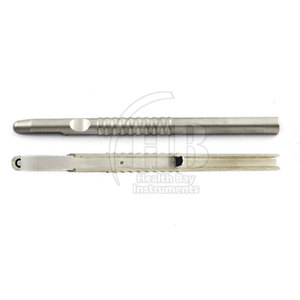 Grattoir à os manuel de précision, instrument médical en acier inoxydable, réutilisable pour la chirurgie dentaire et la récolte osseuse - Product Image 4