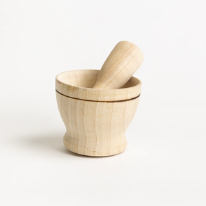 Mortier et pilon pour épices, essentiel de cuisine, taille personnalisée, pilon et mortier en bois naturel, mortier et pilon écologiques en bois de coco - Product Image 4