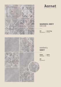 กระเบื้องพอร์ซเลนพรีเมียมขนาด 24x24 นิ้ว พร้อมลวดลายแกะสลัก พื้นผิวด้าน และโครงสร้างแข็งแรง ทนทาน สำหรับพื้นที่ตกแต่งอย่างหรูหรา - Product Image 2