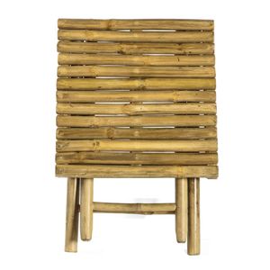 Vietnam Bamboo <b>Folding</b> <b>Table</b> Outdoor Patio Balcony <b>Table</b> Small Tea <b>Table</b> Portable Eco Friendly Bamboo Furniture Manufacturer - Product Image 3