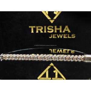 Hip Hop <b>Iced</b> <b>Out</b> Cuban Bracelet Premium Lab Grown Diamond Rose Gold Plated 925 Sterling Silver Statement Jewelry By Trisha - Product Image 6