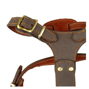 Harnais robuste réglable avec sangle de poitrine, intérieur doux, ajustement confortable pour les animaux de compagnie de grande, moyenne et petite taille, pour une utilisation en extérieur - Product Image 3