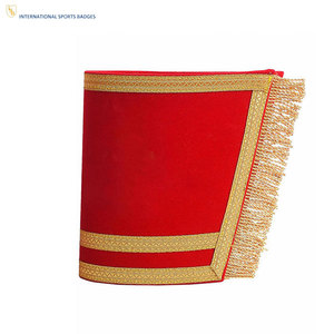 Colección de Regalia Masónica Magnética Ecológica con Logotipo Personalizado Directo de Fábrica, Puños de Regalia Masónica con Bordado Fino para Vestido Ceremonial - Product Image 2