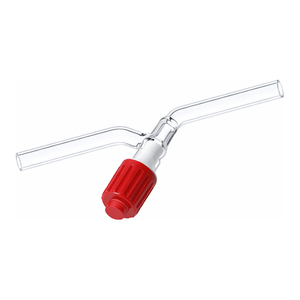 Válvula de Compuerta Bidireccional en Línea Corning PYREX Rotaflo PTFE para Control de Líquidos y Gases en Laboratorio - Product Image 2