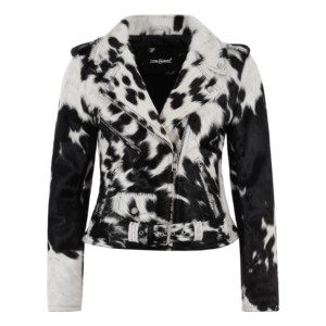 Custom <b>Smart</b> Range BRANDO <b>Women</b>’s Premium Hair On Hide Cowhide Leather <b>Jacket</b> Ladies Biker Moto Punk Style <b>Jacket</b> Bulk Wholesale - Product Image 1