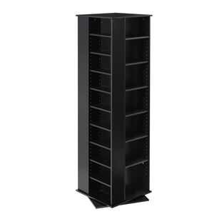 Armadio Portaoggetti Multimediale con 34 Scomparti, Torre Porta CD/DVD, Libreria per CD/DVD, Supporto Portatile per Dischi di Giochi - Product Image 1