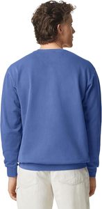 High Quality Vintage French Terry Pullover 100% Cotton Men's Crew Neck <b>Sweatshirt</b> Plain Dyed Blank for Winter Season - Product Image 2