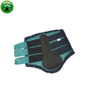 Personalizado pu carreras de caballos cepillado bota doma - Product Image 1
