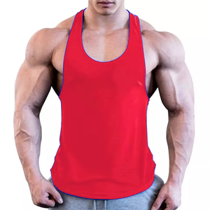 Débardeurs d'été sans manches pour hommes, imprimés, en coton et élasthanne, pour musculation, meilleur design, prix de gros OEM - Product Image 5
