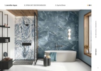 Carreaux muraux Endless Tree Look Série Syrie à motif de feuilles tropicales 600x1200mm Finition mate pour usage intérieur salle de bain