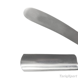 Navaja de Afeitar Recta Desechable de Alta Calidad con Mango y Cuchilla de Acero Inoxidable, Herramienta de Afeitado Profesional para Cuerpo y Rostro - Product Image 5