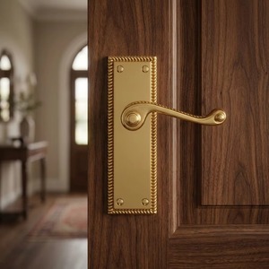 Most Selling <b>Brass</b> Material Scroll Lever Handle Stylish for Home Hotel Office Wooden <b>Doors</b> Available At Affordable Price - Product Image 3