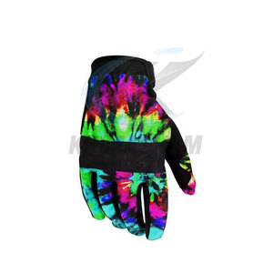 Gants de motocross à confort amélioré avec conception en tissu flexible, fermeture auto-agrippante antidérapante, doigts entiers, pour utilisation en extérieur en hiver - Product Image 2