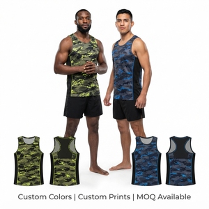 Camiseta de Tirantes Sublimada con Logotipo Personalizado para Hombre, MMA, Lucha, Transpirable, para Entrenamiento, Fitness, Gimnasio, Ropa Deportiva de Alto Rendimiento - Product Image 4
