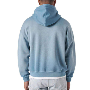 Sudadera con Capucha para Hombre, Corte Cómodo, Estilo Profesional, Lavado Ácido, Efecto Desgastado, Construcción Duradera, Acabado Elegante - Product Image 4