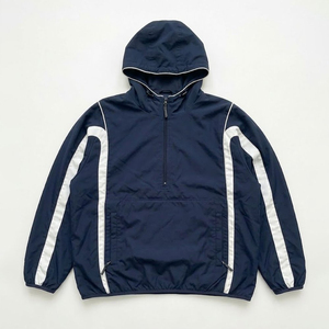 Most Selling Custom Logo Grey Navy Blue Men's Nylon Panels <b>Wind</b> <b>Breaker</b> Trouser Sets For Outdoor Wear Men Sets Highstreet Jacket - Product Image 2