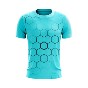Camisetas para Hombre con Diseños Modernos Estampados en Tie-Dye, Cuello Redondo, Manga Corta, Tejido Grueso de Spandex/Poliéster - Product Image 1
