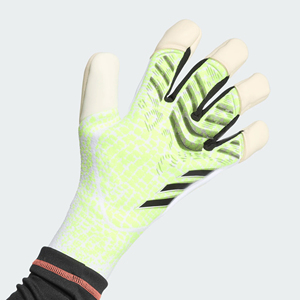 Guantes de portero de fútbol profesional, excelentes guantes de fútbol de cuero y látex para capturar balones para porteros - Product Image 4