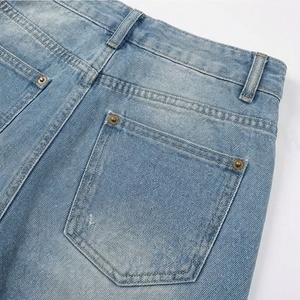 Shorts de Mezclilla Elegantes para Mujer, Cintura Alta, Jeans de Algodón, Estilo Casual de Verano, Ropa Informal, Color Personalizado, Prenda Moderna - Product Image 5