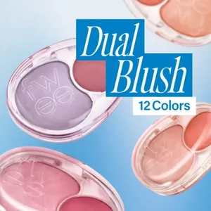 Producto de maquillaje Fwee Mellow Dual Blusher 7,2G hecho en Corea para mejorar la belleza natural - Product Image 1
