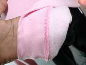 CHARLESTON ROSE Sweat à capuche style vintage 100% coton respirant séchage rapide hiver broderie appliquée col large fils fins - Product Image 6