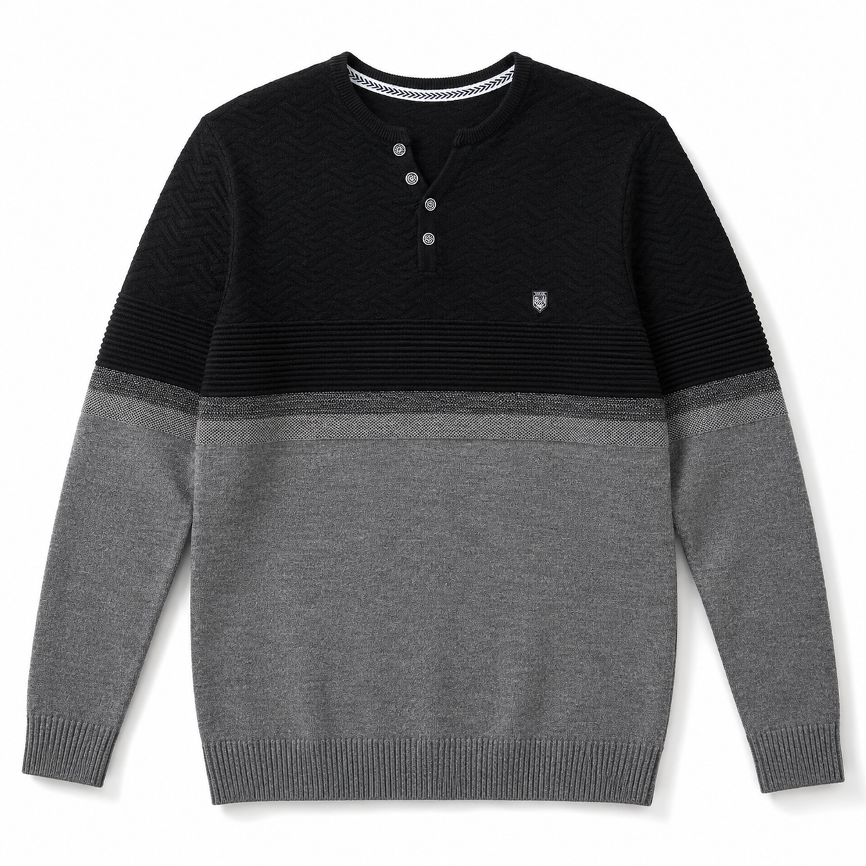 Black - Grey Melange