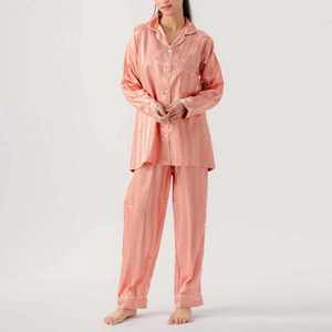 Precio de Fábrica al por Mayor: Bata de Seda con Cinturón, Camisón, Camisa de Seda, Pijama - Product Image 4