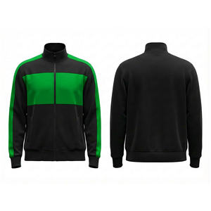 Chaqueta Unisex Personalizada Sublimada con Cierre Completo, Cálida, Transpirable y de Secado Rápido |   Tallas Hombre Mujer Juvenil |   Chaqueta de Entrenamiento - Product Image 1