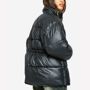 Chaqueta Acolchada para Mujer, Nueva Colección de Invierno, Cierre Completo, Diseño Personalizado OEM, Estilo Moderno y a la Moda, con Múltiples Bolsillos - Product Image 2