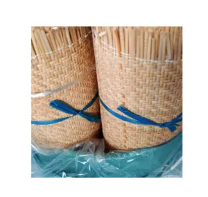 Vietnam Fabricage Rotan Accent Kast Meubelen/Natura Rotan Cane Singel Schuifdeuren/Bamboe Rotan Materialen