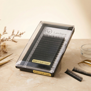 ขนตาปลอมแบบแบน Ellipse Flat Lash Extensions ความหนา 0.15/0.20  ยึดติดแน่น  ขายส่งแบบถาด - Product Image 1