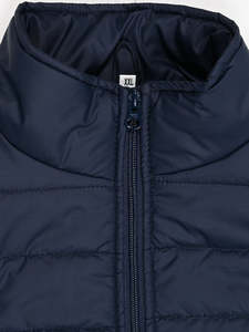 Custom Logo <b>Puffer</b> <b>Gilet</b> Jacket for Men <b>Women</b> Water Resistant Fabric Stand Collar Private Label Wholesale Manufacturer - Product Image 2