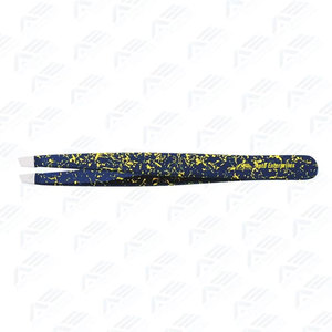 Pinces à épiler professionnelles pour sourcils en acier inoxydable de qualité supérieure, dernières conceptions personnalisées avec logos de marque privée - Product Image 5