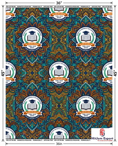 Custom African Wax Print Fabric Manufacturer School Anniversary Convention Uniform Celebration Fundraising Textile OEM ODM - Product Image 6
