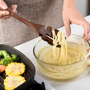 Cuillère en bois pour pâtes, ustensile de cuisine, ensemble de cuisson professionnel - Product Image 6