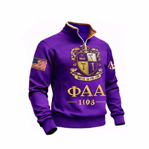 Pulls personnalisés haut de gamme brodés de lettres grecques pour les fraternités – Sweat-shirts et pulls à lettres grecques pour hommes et femmes - Product Image 2