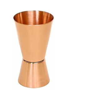 แก้วจิ๊กเกอร์ทองแดง 100% สำหรับตวงไวน์ ใช้แก้วจิ๊กเกอร์ทองแดงในราคาสุดคุ้ม แก้วจิ๊กเกอร์ทองแดง - Product Image 1