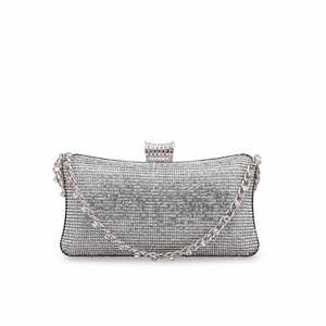 Sac de soirée argenté P15278 - Product Image 1