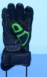Guantes de Motociclista Negros y Verdes de Alta Calidad con Protección Integrada en los Nudillos, Diseño Transpirable y Ventilado para Deportes al Aire Libre y Motociclismo - Product Image 5