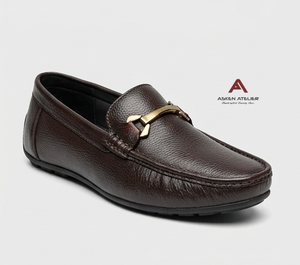 Hot Selling <b>Men's</b> High Top Leather Loafers Lightweight Soft Casual Formal Shoes Adult Size - Product Image 2