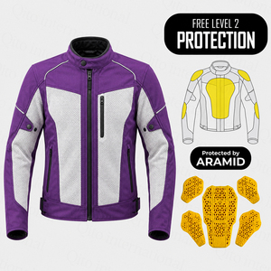 Motorcycle <b>Racing</b> <b>Jacket</b> Reinforced Stitching Motorbike Cordura <b>Jacket</b> Reflective Stripes Aramid Lined <b>Jacket</b> Riding Gear Brands - Product Image 1