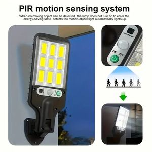 6 confezioni sensore di movimento ad energia solare da giardino esterno luce 108 pannocchia illuminazione ecologica - Product Image 5