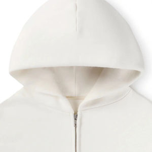 เสื้อฮู้ดดี้ผู้ชายไซส์ใหญ่ ODM/OEM ขายส่ง แบบซิปเต็มตัว สกรีนโลโก้ตามสั่ง สำหรับผู้ชาย - Product Image 3