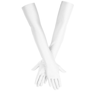 Guantes de estilo vintage de una sola pieza, de alta elasticidad, 53% algodón y elastano, para ópera, invierno, protección UV, conducción, fiesta, discoteca, sexys - Product Image 5