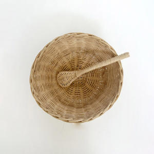 Kitchen roleplay accessory rattan <b>bakeware</b> toy sets cheapest cost hand-woven measuring cup toys - Product Image 5