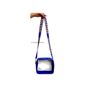 Hot Selling Game Day Beaded Stadium Approved Clear <b>Bags</b> with Customized <b>Bag</b> Straps Fan Shoulder and Crossbody <b>Bag</b> Collection - Product Image 2