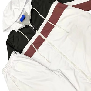 Wholesale Stylish <b>Winter</b> Men's Windbreaker Tracksuits Two Piece Sets Hooded <b>Waterproof</b> Breathable Outdoor Training Anorak Suit - Product Image 6