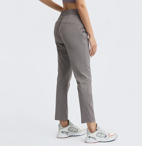 Custom 2026 women stretchable yoga <b>pants</b> mid waist high elastic polyester yoga leggings <b>pants</b> - Product Image 4